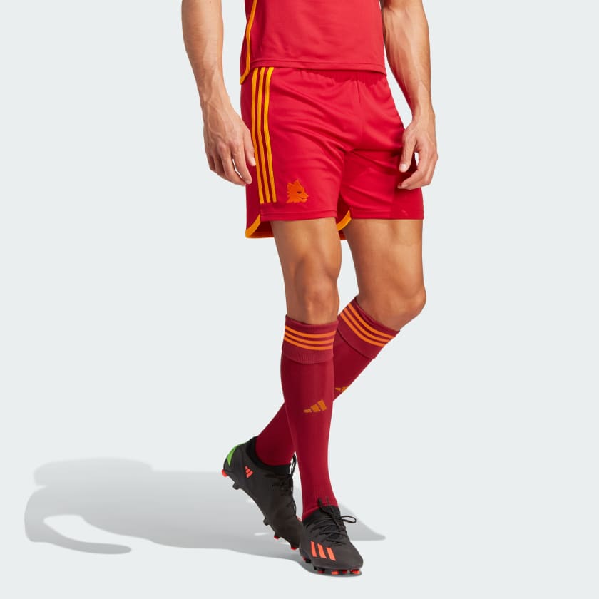 adidas AS Rom 23 24 Heimshorts Rot adidas Deutschland