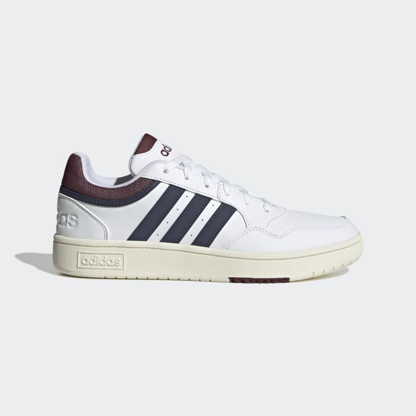 adidas Hoops 3.0 Low Classic Vintage Shoes - White | Free Delivery ...