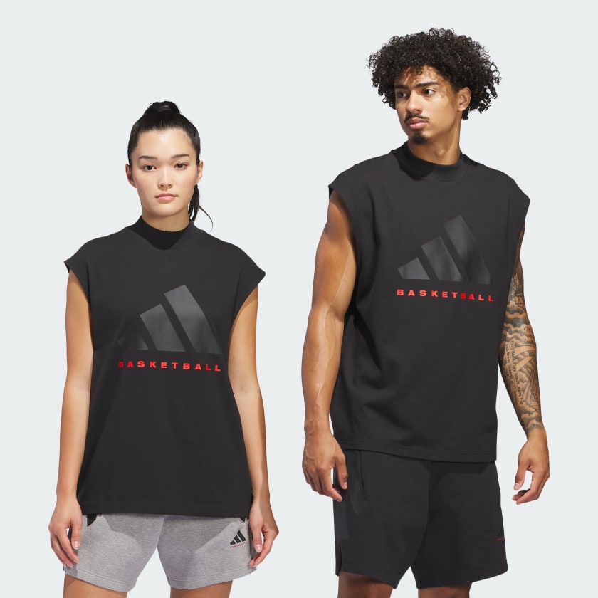 T shirt sans manche adidas clearance