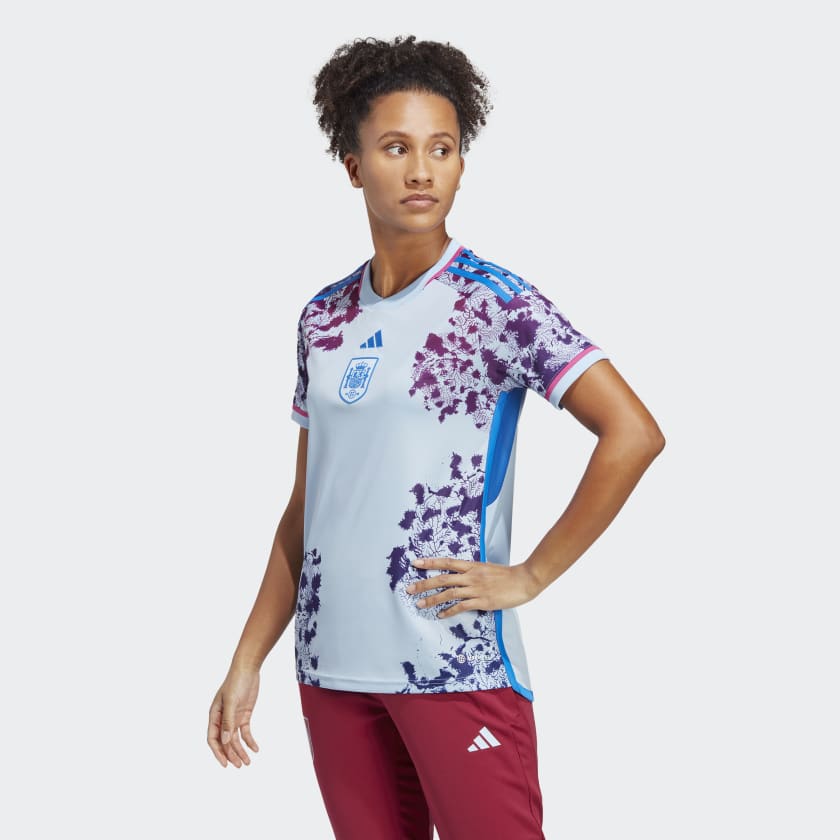 adidas Women's Spain 2023 Away Jersey - Blue