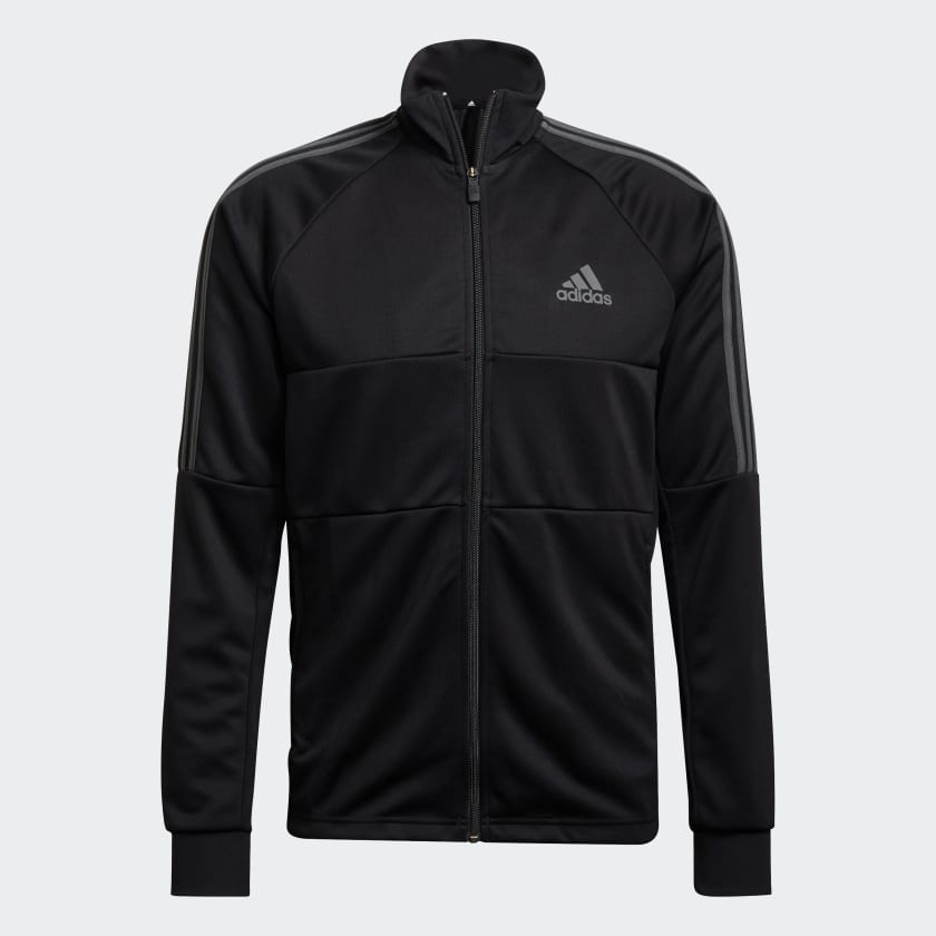 adidas AEROREADY Sereno Cut 3 Stripes Slim Track Jacket Black adidas UK