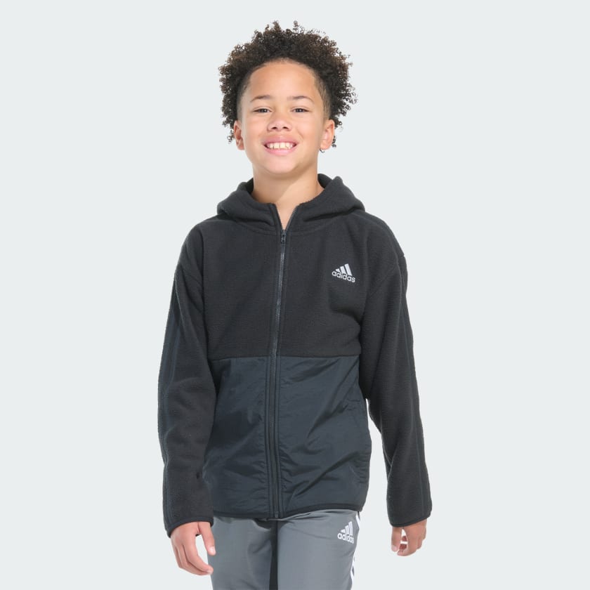 Adidas cozy jacket deals