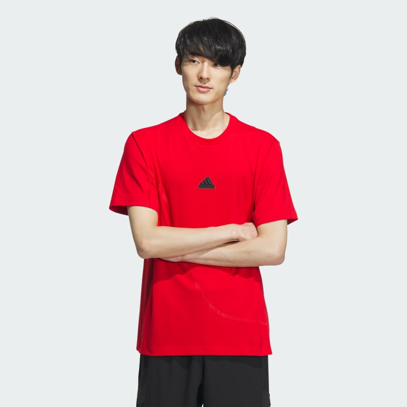 Adidas california tee red shop