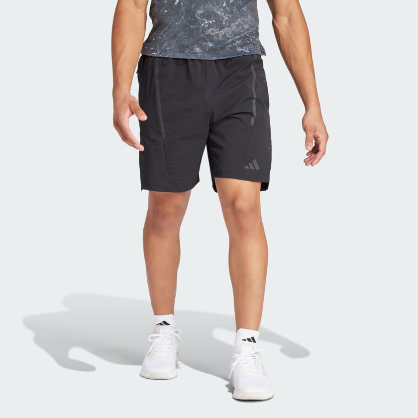 Shorts Treino Designed for Training Adistrong Preto adidas adidas Brasil