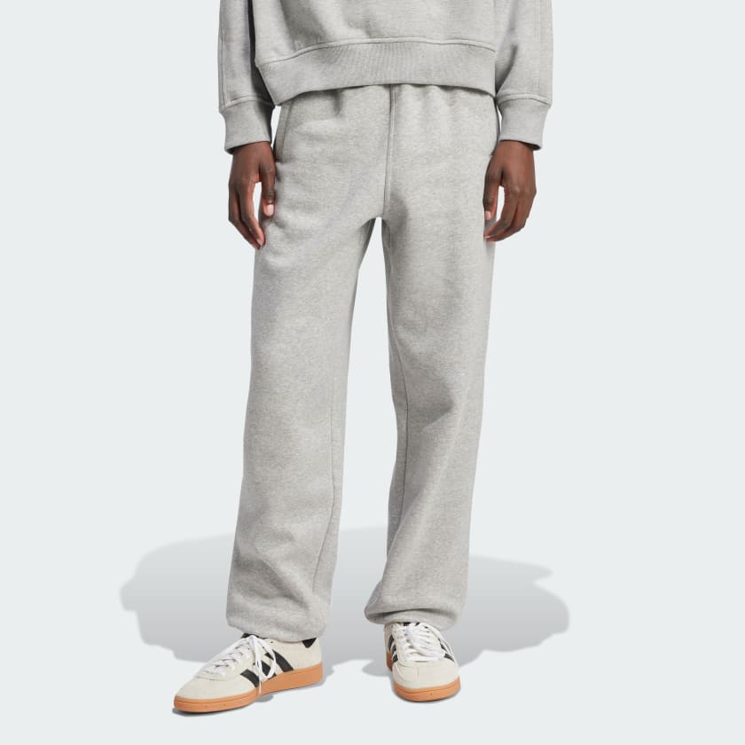 adidas Essentials Fleece Loose Joggingbroek Grijs adidas Officiele Shop