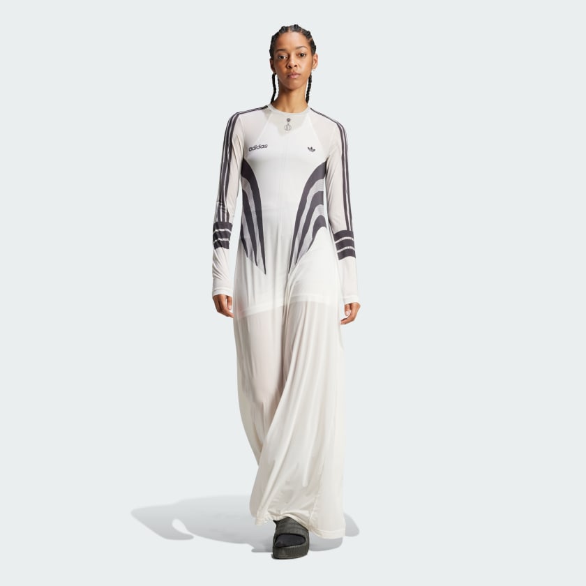 adidas Atlanta Sublimation Print Dress White adidas Thailand
