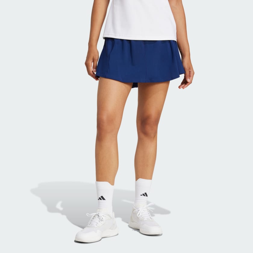 adidas Tennis Climacool Match Skirt - Blue | Free Shipping