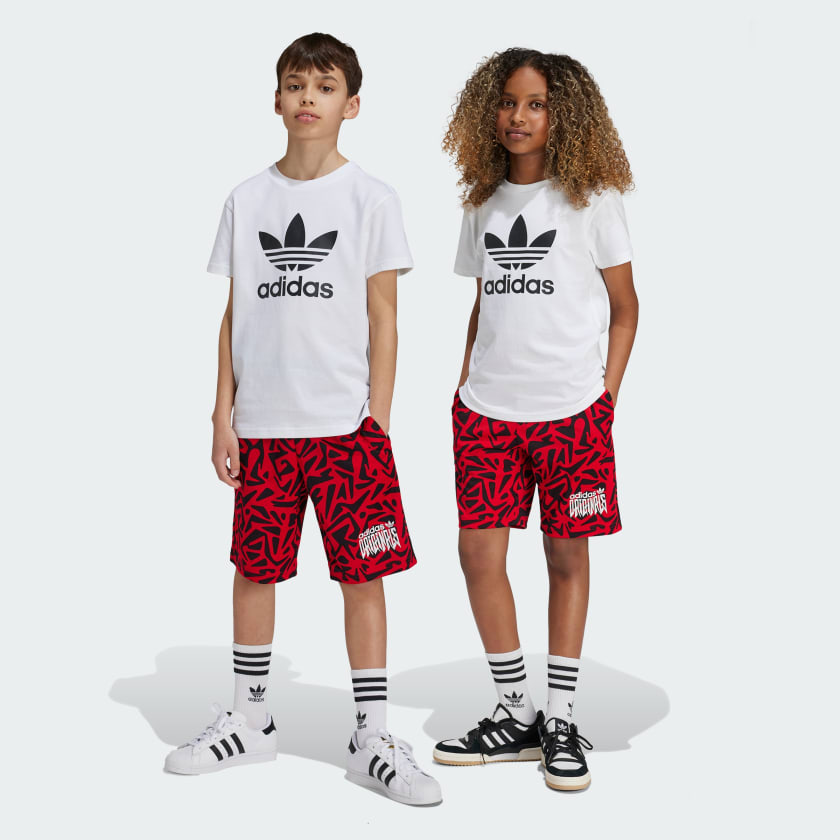 Adidas printed shorts deals