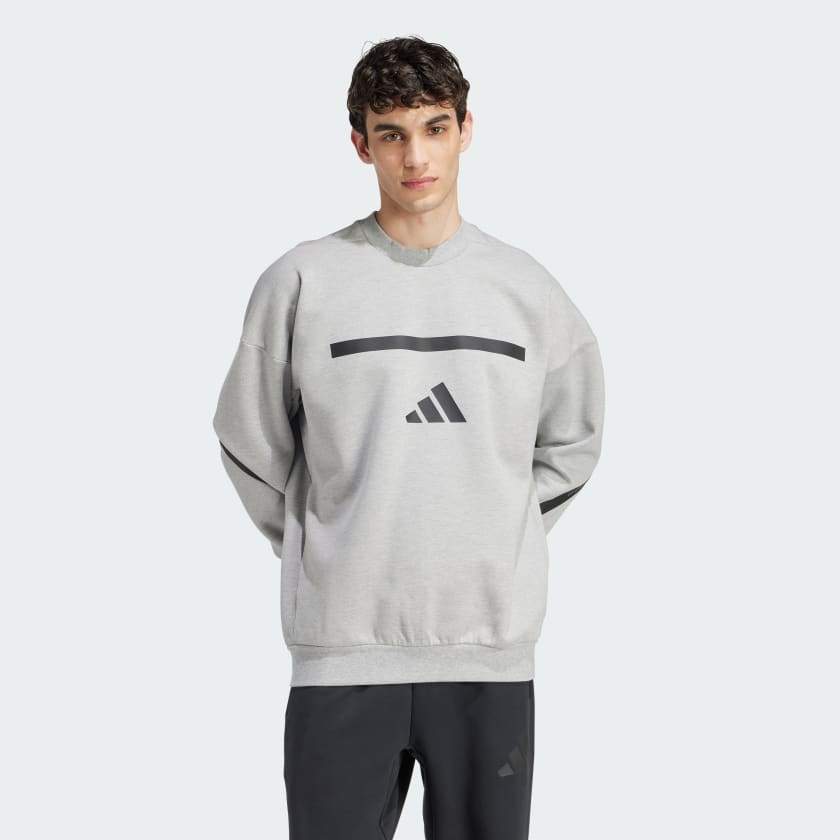 Adidas zne hoodie grey on sale