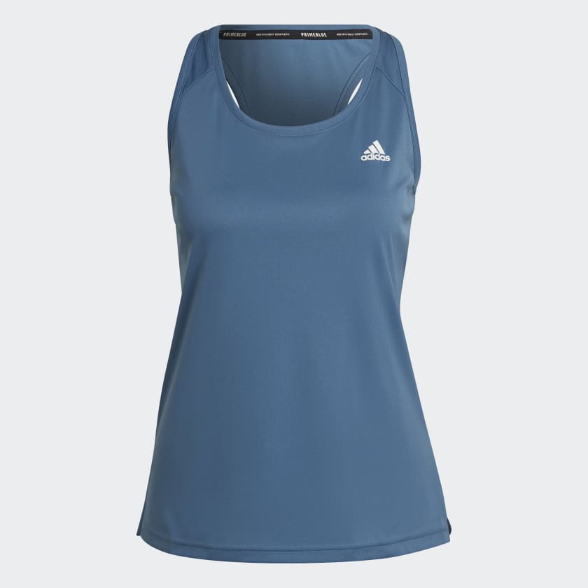 Adidas blue tank top cheap