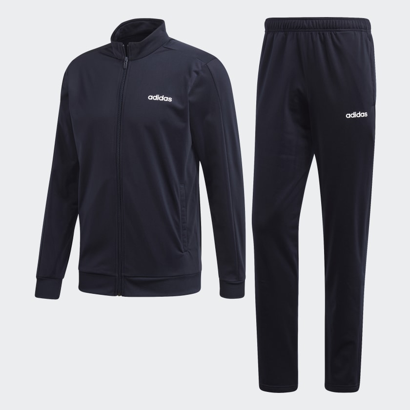 adidas Essentials Basics Track Suit Blue adidas T rkiye