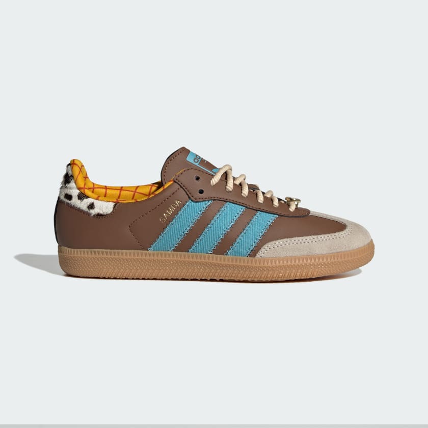 ADIDAS DISNEY PIXAR TOY STORY SAMBA OG SHOES - Brown | Free