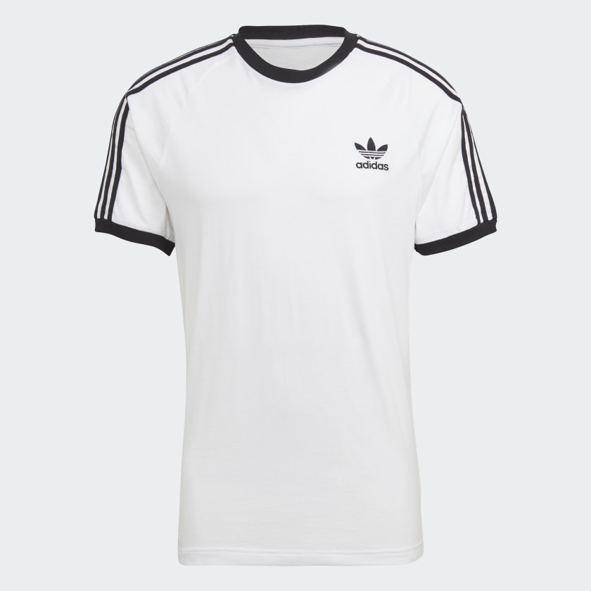 Adidas 3 stripe top deals