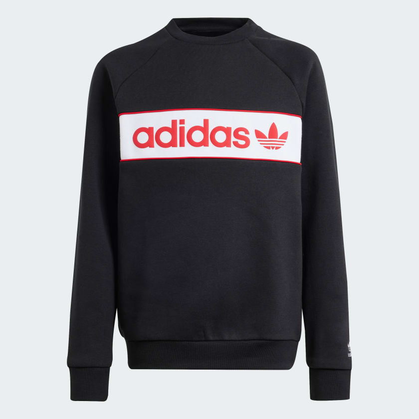 adidas NY Crew Sweatshirt - Black | Free Shipping with adiClub | adidas US
