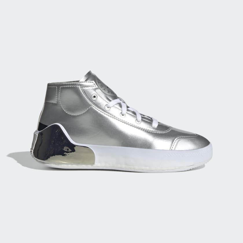 adidas by Stella McCartney Treino Mid-Cut Shoes - Silver | Women's  Lifestyle | adidas US