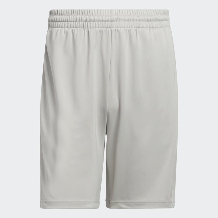 Adidas originals 3-stripe jersey shorts in grey new arrivals