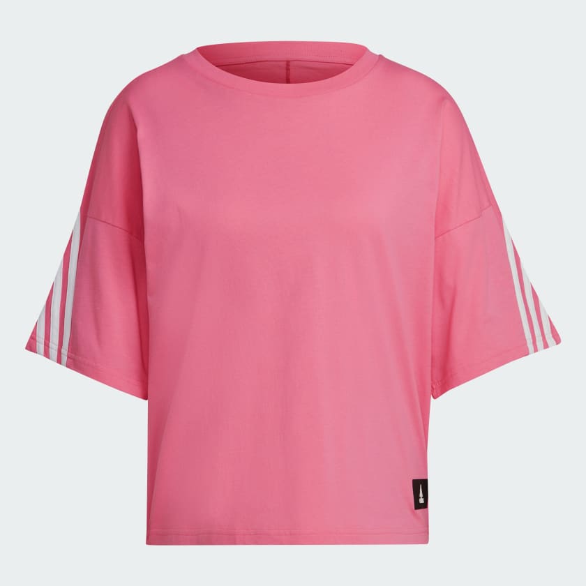 adidas Sportswear Future Icons 3 Stripes Tee Pink adidas Philippines