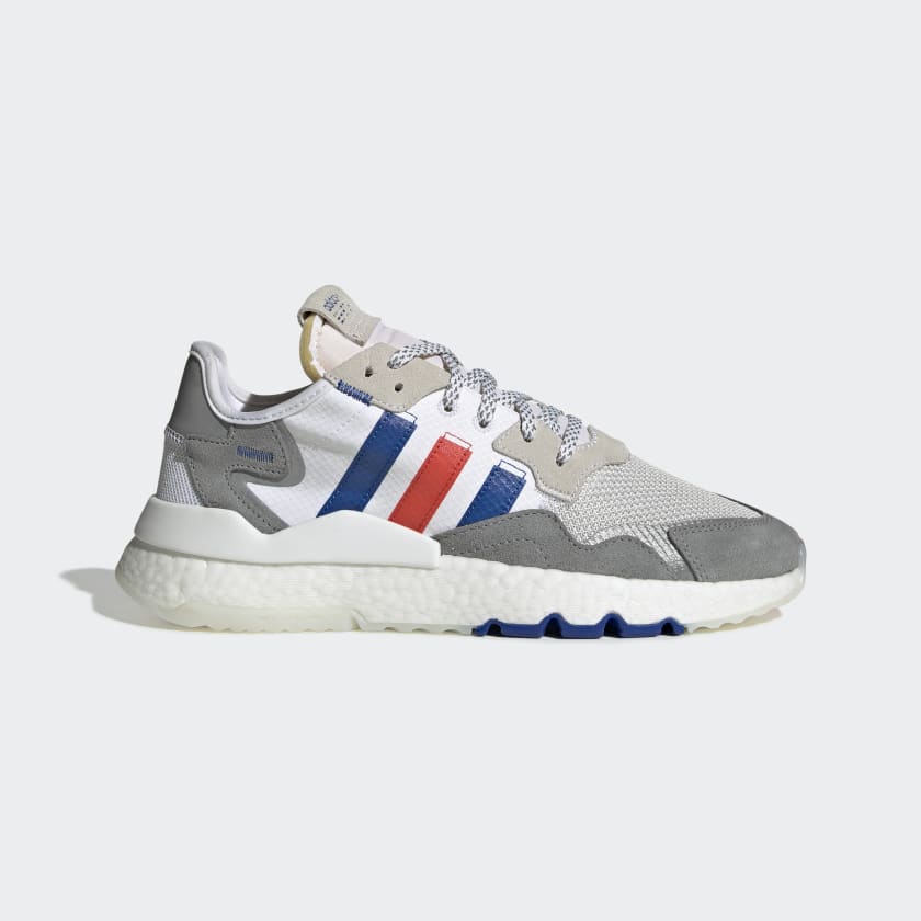 Nite jogger sale adidas white