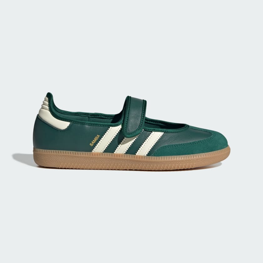 バレエシューズ ADIDAS SAMBA JANE 5FT1853 adidas Samba Jane Shoes - Green | Free Shipping with adiClub