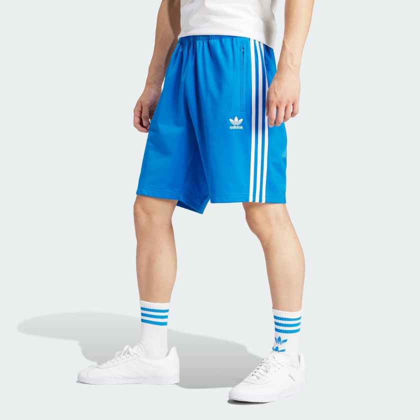 Adidas short bleu outlet