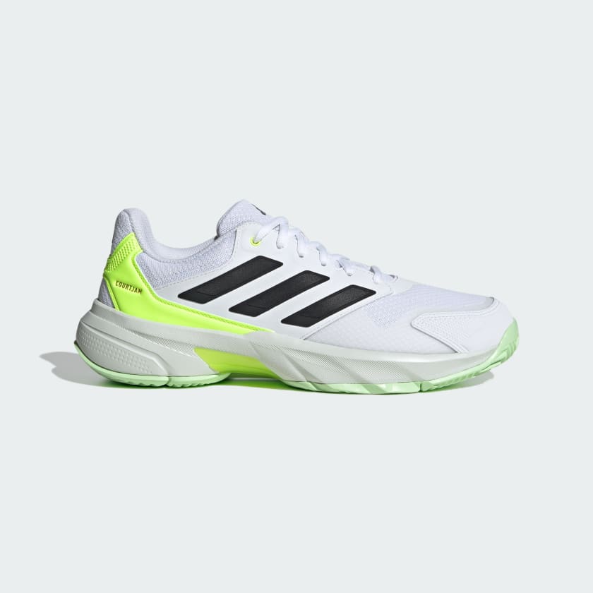 T nis CourtJam Control 3 Branco adidas adidas Brasil