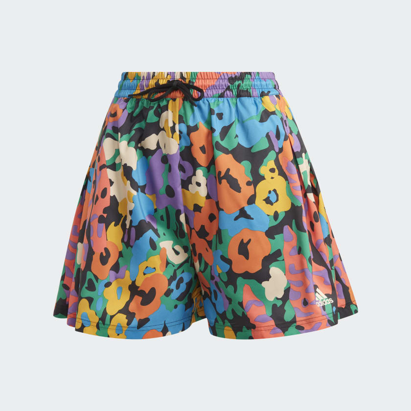 Graphic Shorts Orange HT4686 01 Laydown
