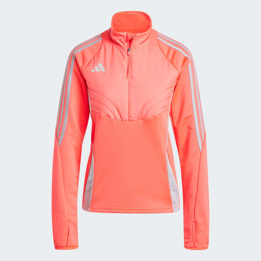 Maglia Tiro 24 Winterized Rosso IY0130 01 laydown hover