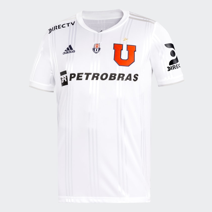 Camiseta Visitante Club Universidad de Chile Blanco adidas