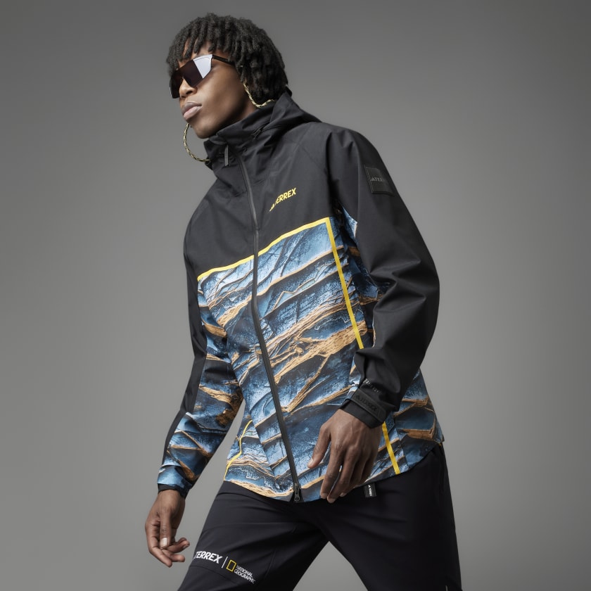 Men's Clothing - National Geographic Soft Shell Jacket - Black | adidas Oman