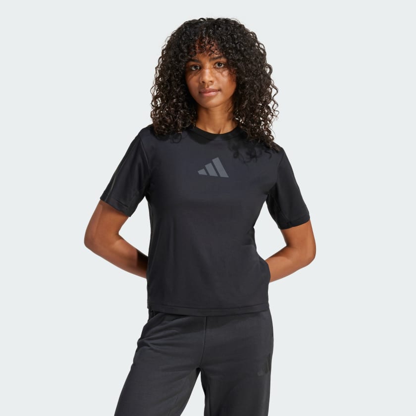 adidas Z.N.E. 半袖Tシャツ - ブラック | アディダス ジャパン