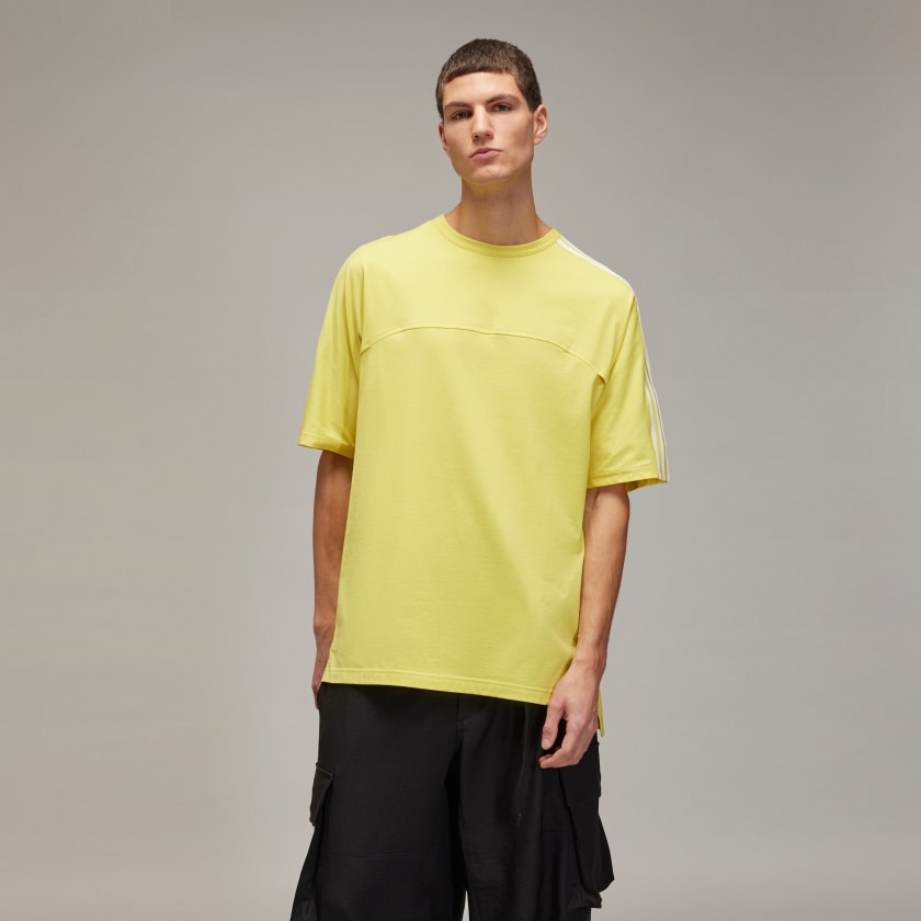 Tシャツ・カットソー ADIDAS Y 3 Y-3 STRIPES T-SHIRT Adidas Y-3 Mesh 3-Stripes T-Shirt | Apparel » Buy online now!