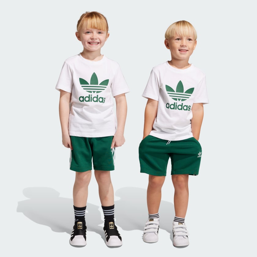 Kids adidas shorts and t shirt discount