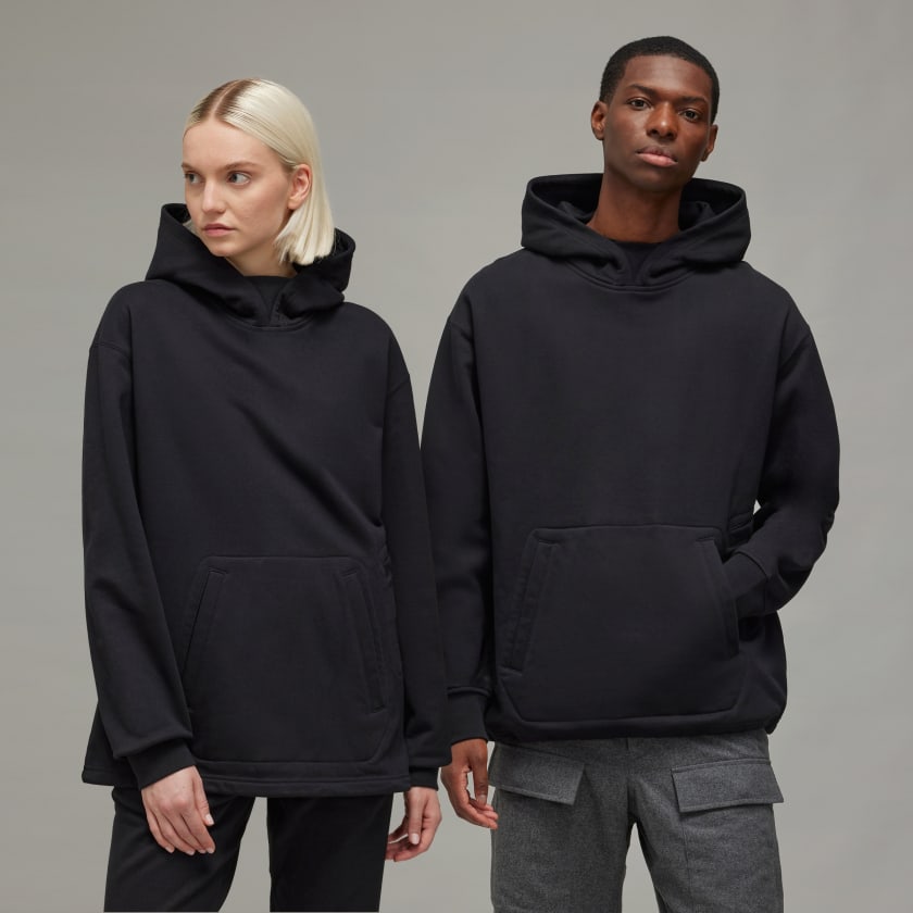 adidas Y 3 Loose Hoodie Black adidas New Zealand