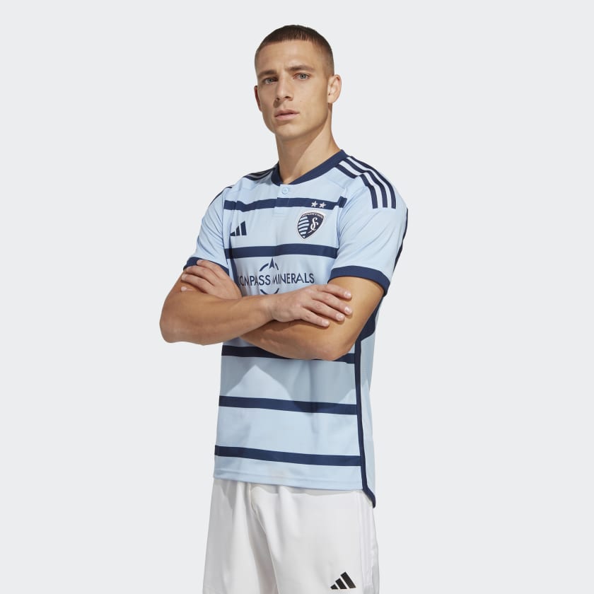 Sporting Kansas City 2023 Authentic Home Jersey by Adidas - Size S