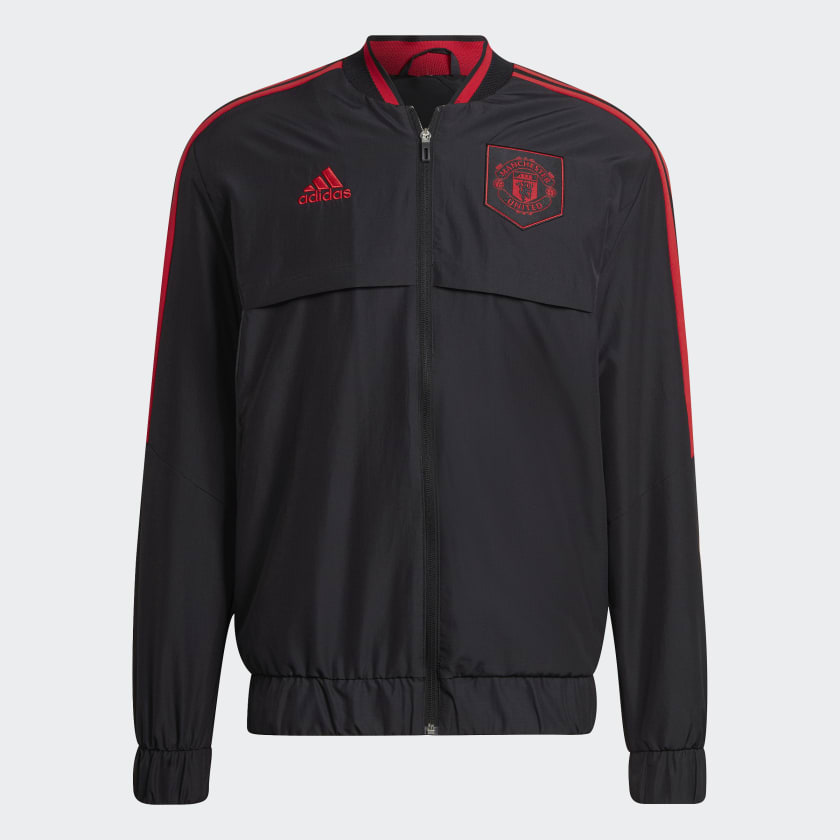 adidas Manchester United Anthem Jacket - Black | adidas Deutschland