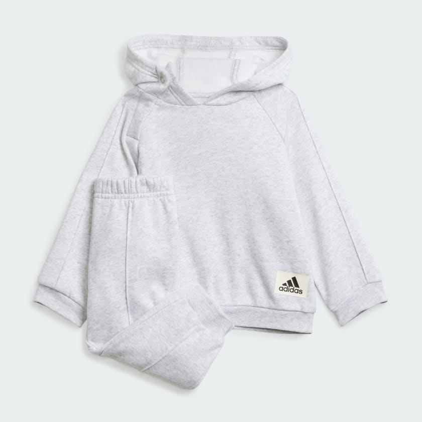 Ensemble gris deals adidas