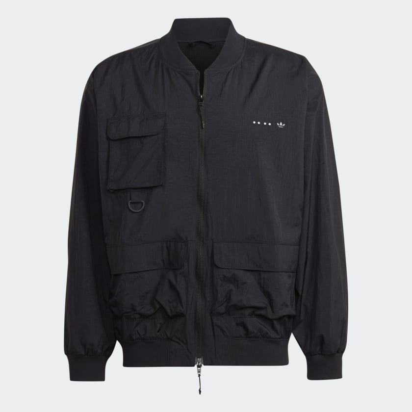 adidas Reveal Cargo Track Jacket - Black | adidas New Zealand