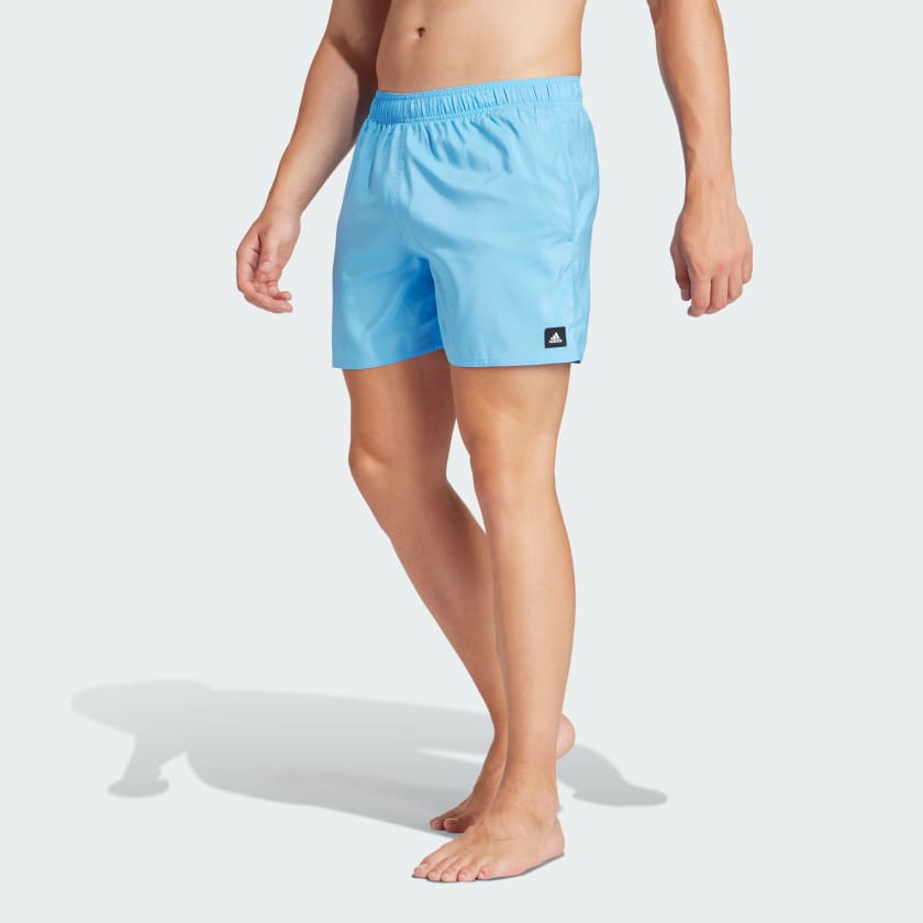 Short da nuoto Solid CLX Classic Length Blu adidas adidas Italia