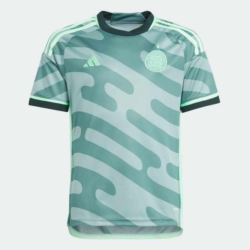 adidas Celtic Third Jersey 23/24 (Vista Green/Beam Green) - Soccer