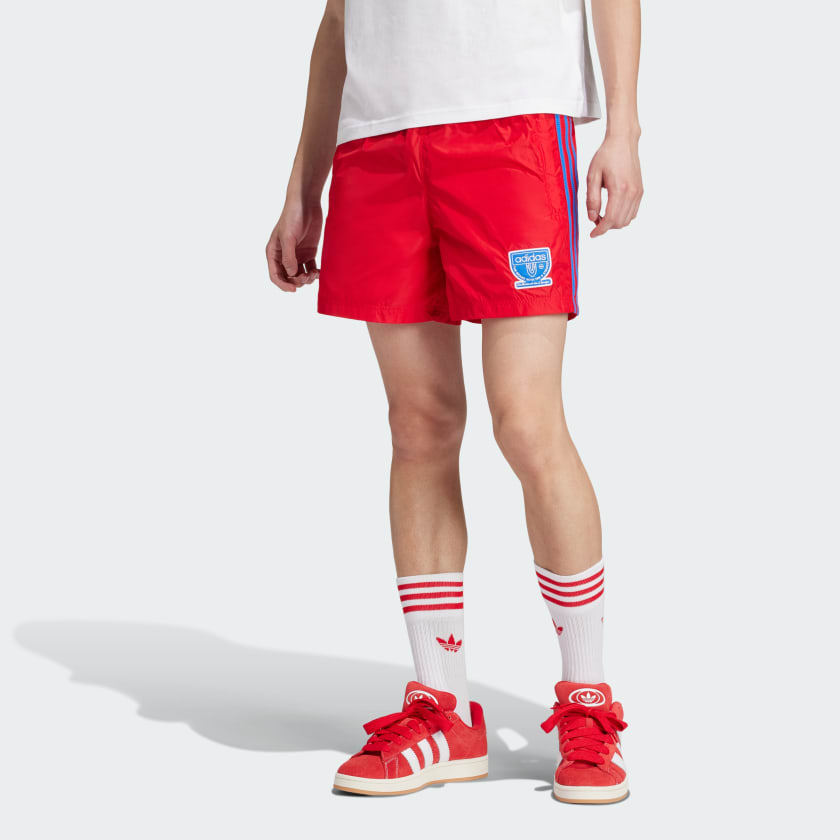 Adidas shorts 100 polyester discount