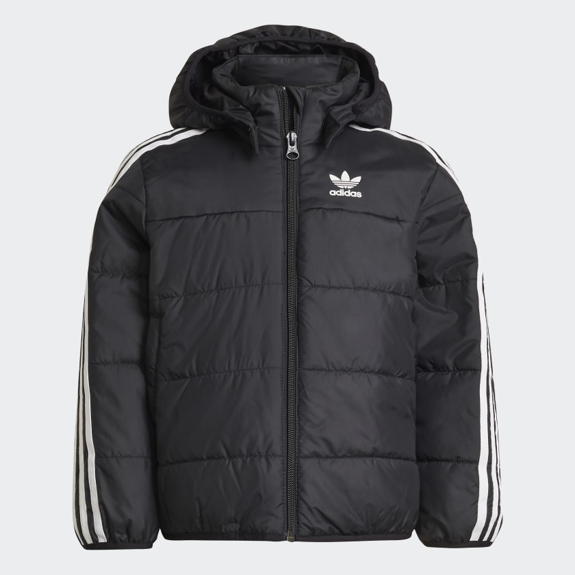 adidas PADDED JACKET Siyah adidas T rkiye