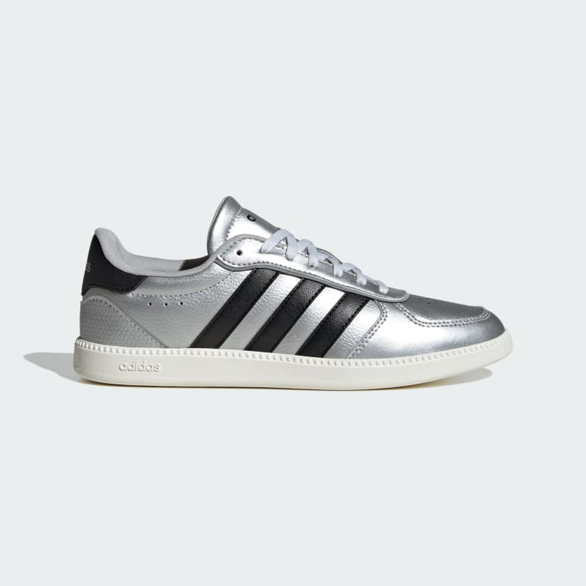 adidas Breaknet Sleek Shoes - Silver | Free Shipping with