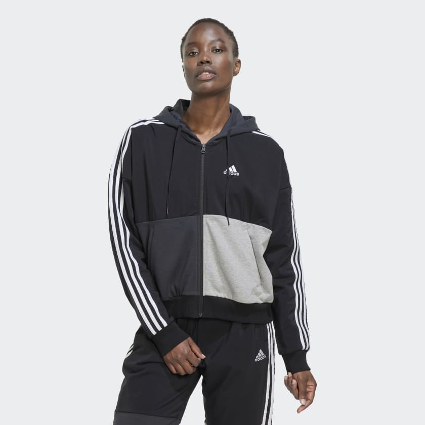 Adidas tiro full zip hoodie hot sale