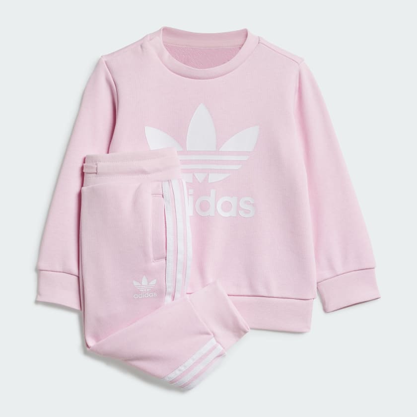 Adidas anzug hotsell pink