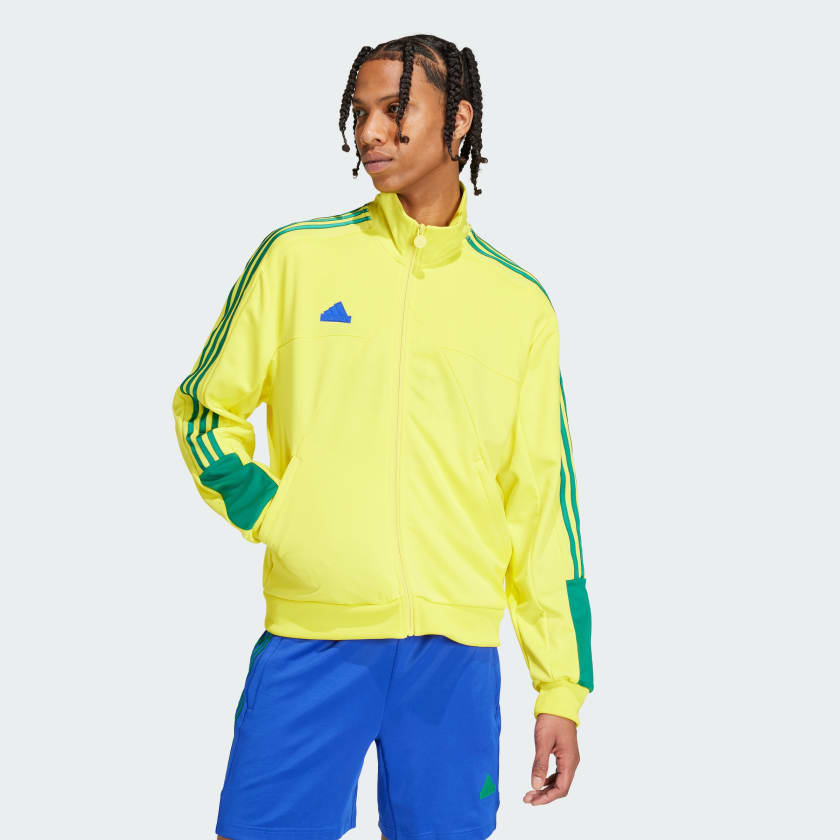 Chamarra adidas amarilla sale
