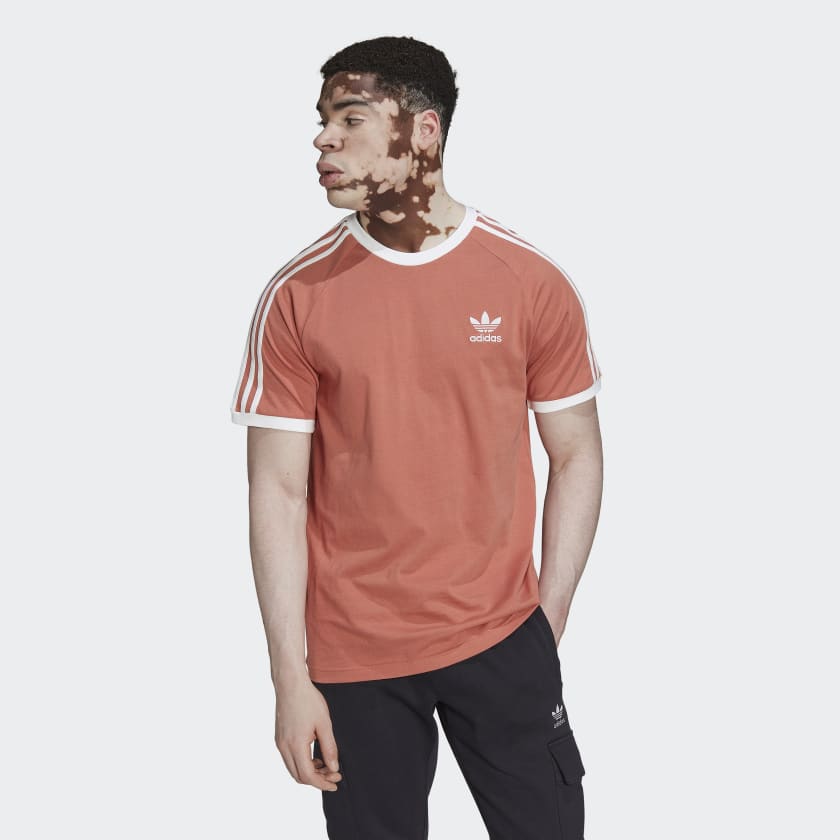 Camiseta Adicolor Classics bandas - Marrón adidas | adidas España