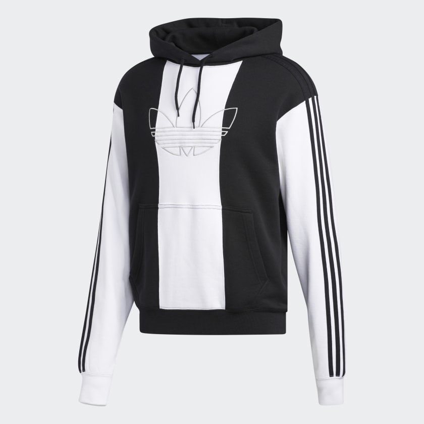 Adidas off court trefoil hoodie deals