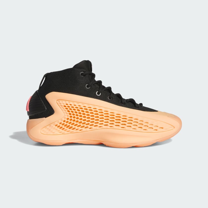 black and orange adidas basketball shoes
