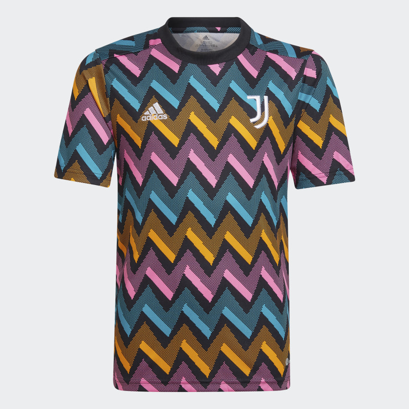 Herren Bekleidung T-Shirts Langarm T-Shirts adidas Fleece Juventus Turin Pre-Match Warm Oberteil in Blau für Herren 