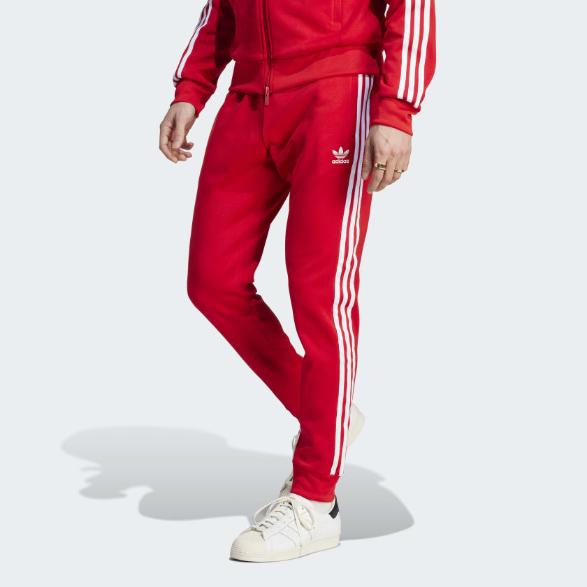 adidas Adicolor Classics SST Track Pants - Red | adidas Canada